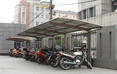 電動車雨棚遮陽棚