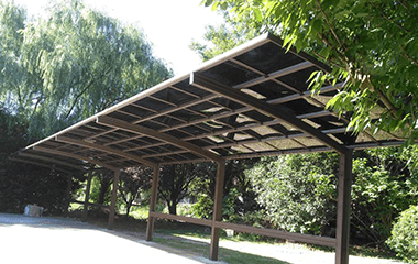 電動車防雨車棚