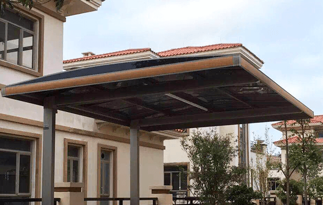 電動車遮雨棚家庭雨棚