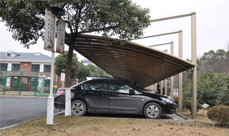 溫馨提示：至尊卡爾車棚設計安裝排至30天后