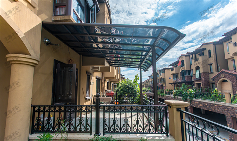 18年雨棚廠家，專業(yè)定制鋁合金雨棚——至尊卡爾