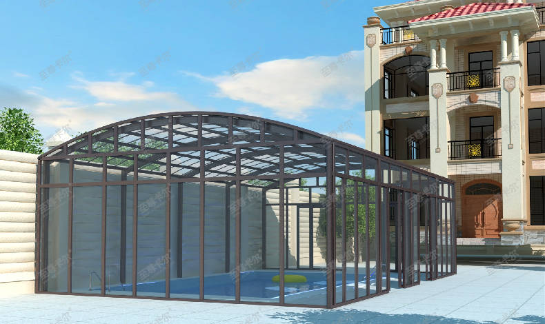 【效果圖】免費(fèi)測(cè)量設(shè)計(jì)（泳池棚）