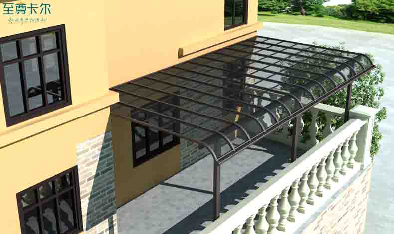 陽臺雨棚效果圖？雨棚材質有哪些種類？