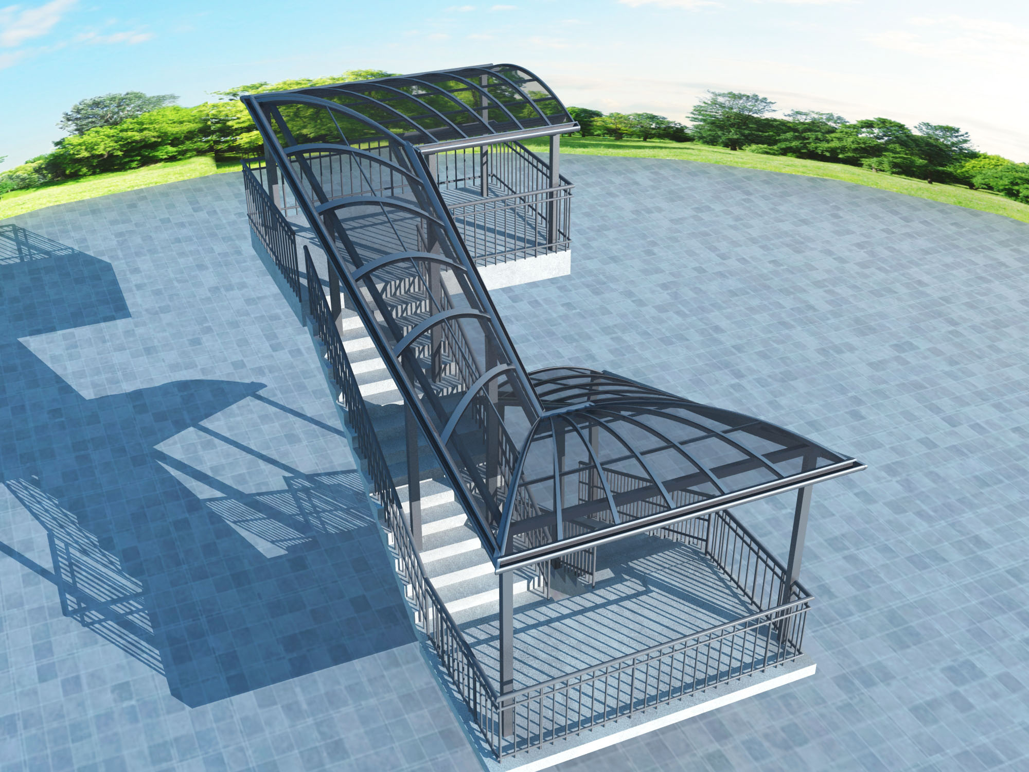 免費測量設(shè)計+詳細(xì)報價（樓梯棚）